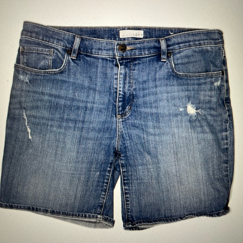 Ann Taylor LOFT denim shorts size 12